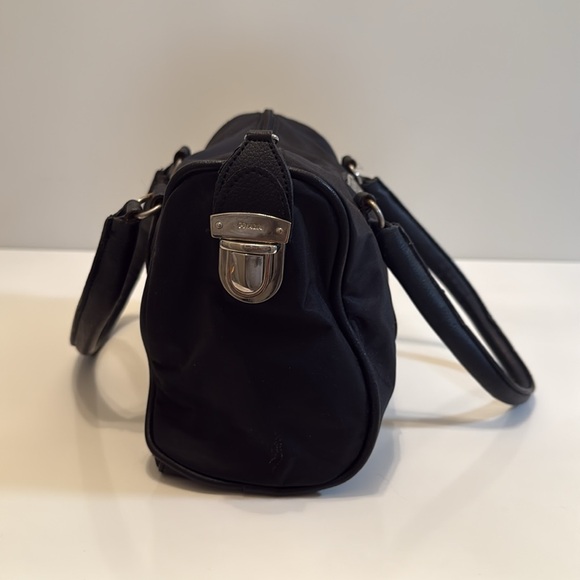 PRADA Vintage Nylon And Leather Handbag - Picture 3 of 9